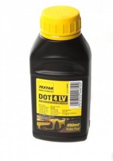 Гальмівна рідина DOT4 LV 1/4L TEXTAR 95006000