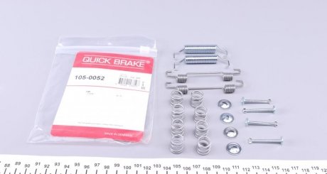 Комплект пружинок колодок стояночного гальма QUICK BRAKE 105-0052 (фото 1)