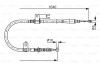 MAZDA Трос ручного тормоза зад. лев. 323 -04 BOSCH 1987482154 (фото 1)