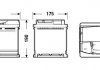 Аккумулятор 90Ah-12v PREMIUM(315х175х190),R,EN720 EXIDE EA900 (фото 2)