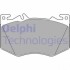 Гальмівні колодки, дискові DELPHI LP3620 (фото 1)