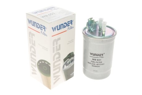 Фільтр паливний WUNDER WB 651 (фото 1)