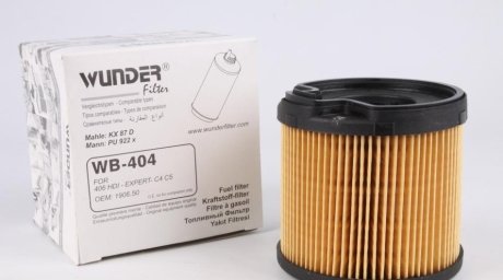 Фільтр паливний WUNDER WB 404
