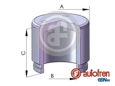 Поршень супорта пер. Cerato 05-/Teana 03- (51x57mm)(Mando) AUTOFREN D025537