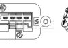 Реостат вентилятора обігрівача MERIVA 1.3-1.7 03-10 (+/- AC) MAHLE / KNECHT ABR 88 000P (фото 2)