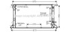 Радіатор охолодження (AVA) AVA COOLING AIA2291 (фото 1)