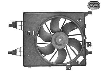 Вентилятор радиатора RENAULT KANGOO 08- VAN WEZEL 4312746 (фото 1)