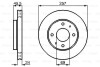 Диск тормозной передний HYUNDAI Sonata, Lantra - 96- (257*24) BOSCH 0986478774 (фото 1)