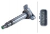 TOYOTA Катушка зажигания Land Cruiser 100,120,Lexus ES,GS,LS,lS 2.5/4.6 05- HELLA 5DA 358 057-401 (фото 1)