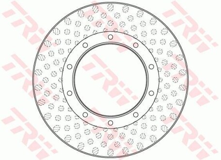 Гальмівний диск TRW DF5010S (фото 1)