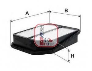 Фільтр повітряний SOFIMA S 3725 A