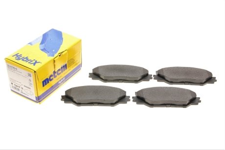 Комплект гальмівних колодок (дискових) METELLI 22-0760-0