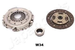 OPEL К-кт сцепления с центр.выключателем Astra G/H, Corsa D, Combo, 1.2/1.4 JAPANPARTS KF-W34