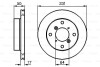 SUZUKI Диск тормозной передн.Alto,Swift 89-,Subaru BOSCH 0986478721 (фото 1)