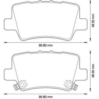 HONDA Тормозные колодки задн.Civic VIII,CR-V III,IV 05- JURID 572580J