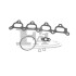 OPEL К-кт прокладок турбины ASTRA H 1.6 07-, ASTRA J 1.6 09-, CORSA D 1.6 06-, INSIGNIA A 1.6 08-, ZAFIRA 1.6 10- FISCHER KT120230E (фото 1)
