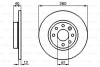 VOLVO Тормозной диск передний 440-460 -96 BOSCH 0986478386 (фото 1)