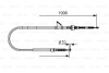 MITSUBISHI Трос ручн.тормоза лев.L200 96- BOSCH 1987482068 (фото 1)