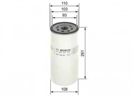 Фильтр масла RENAULT C-Serie 13- BOSCH F026407043