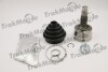 FIAT шркш зовнішній к-кт 22/25 зуб. 500L 0.9 12-, LANCIA YPSILON 0.9 11-, OPEL ADAM (M13) 1.0 14-18, COMBO (X12) 1.4 12-, CORSA E (X15) 1.3 CDTI 14- TRAKMOTIVE 40-0113 (фото 1)