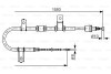 HYUNDAI трос ручн.гальма лів.Getz 02- (диск (з ABS) BOSCH 1987482224 (фото 1)