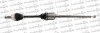 BMW Полуось правая L=1019mm 30/27 зуб. X5 (E70) 3.0 si 06-08, X6 (E71, E72) xDrive 50 i 08-14 TRAKMOTIVE 30-1079 (фото 1)