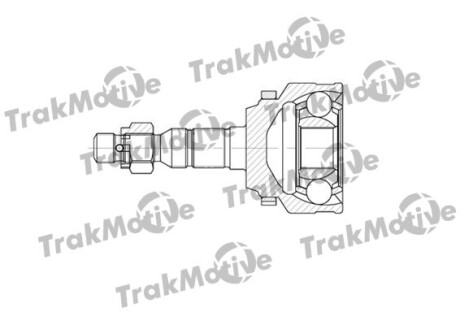 OPEL ШРУС наружный с ABS к-кт 35/33 зуб Vectra B 2,2DTI -03 TRAKMOTIVE 40-0594