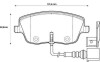 VW Гальмівні колодки перед.Polo 01- Skoda Fabia 99-, Roomster SEAT JURID 573101J (фото 1)