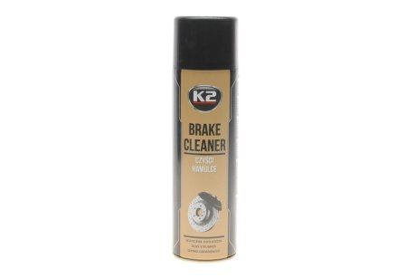 Засіб для очищення гальм та частин гальмівної системи/ BRAKE CLEANER 500ML K2 W104