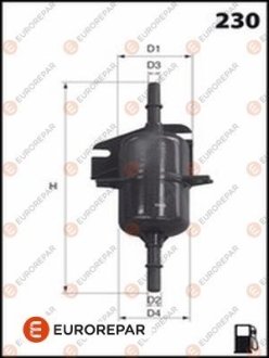 EUROREPAR E:PETROL FILT EUROREPAR 1643631380