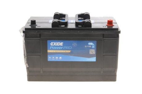 Стартерна батарея (акумулятор) EXIDE EJ1100 (фото 1)
