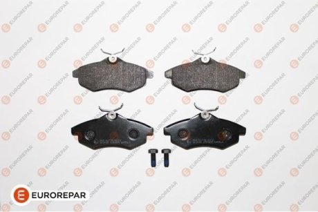 EUROREPAR колодки гальмівні 4 шт EUROREPAR 1617257080