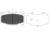 PARTS TOYOTA гальмівні колодки передн. Land Cruiser -96 KAVO KBP-9028 (фото 1)