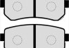 Колодки гальмівні дискові задні HYUNDAI, KIA (вир-во) JAKOPARTS J3610312 (фото 2)