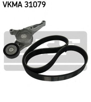 Ремкомплект ГРМ AUDI/SEAT/VW A3/Altea/Golf "1,9-2,0 "03>> SKF VKMA31079 (фото 1)