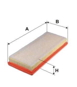 ФІЛЬТР ПОВІТРЯ WIX FILTERS WA9632