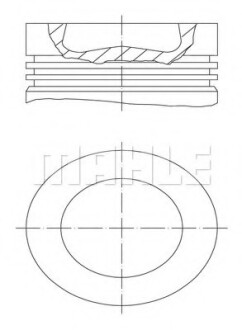 Поршень MAHLE / KNECHT 028 PI 00100 001