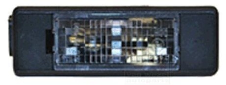 Ліхтар підсвітки номерного знаку LEFT/RIGHT CITROEN/FIAT/PEUGEOT VAN WEZEL 4040920