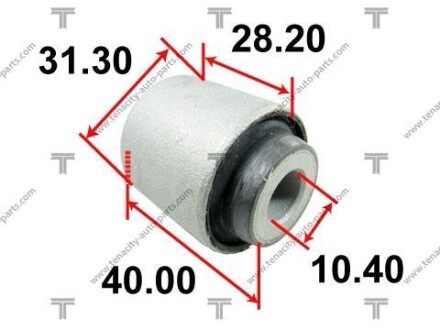 Сайлентблок важеля TENACITY AAMHO1025