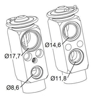Клапан кондиціонера NRF 38399