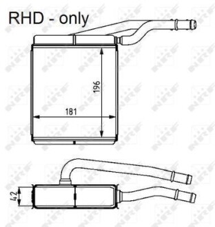 Радіатор NRF 54226