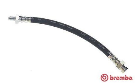 Гальмівний шланг зад. Lancer/Outlander 03- (M10x1, L=230mm) BREMBO T 54 051