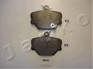 Гальмівні колодки дискові пер. Smart Cabrio,City-Coupe 01-/Fortwo Cabrio, Fortwo Coupe 04- JAPKO 50M00