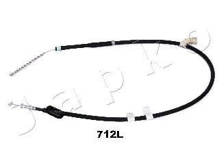 Трос стоянкового гальма Forester 97-/Impreza 00-(парн. арт: 131712R), Л. JAPKO 131712L