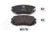 Гальмівні колодки дискові пер. Malibu 12-/Insignia 08- JAPKO 50W17 (фото 1)