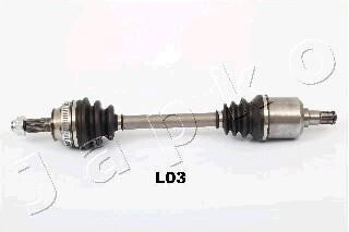Піввісь перед. FREELANDER I 1.8-2.5 00-06 Л. JAPKO 62L03