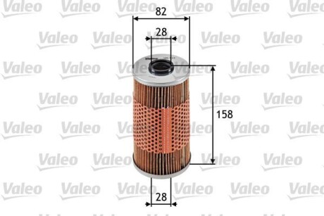 Фільтр масляний BMW/LAND ROVER/OPEL 3/Range Rover/Omega "1,6-2,5 "91-06 VALEO 586534