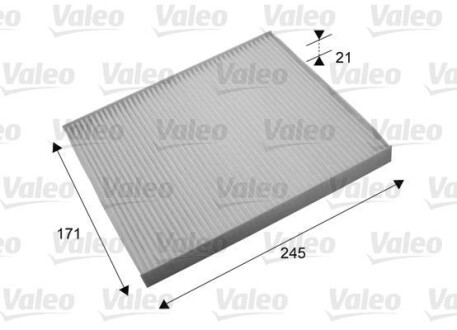 Фільтр салону HYUNDAI/KIA I30/Ceed "1,4-2,0 "06-15 VALEO 715638
