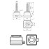 Лампа ксенонова D3S WhiteVision gen2 42В, 35Вт, PK32d-5 5000К PHILIPS 42403WHV2C1 (фото 3)