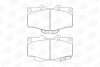 Гальмівні колодки пер. Cruiser/Hilux/4 Runner/Taro 89- (SUMITOMO) CHAMPION 572140CH (фото 1)
